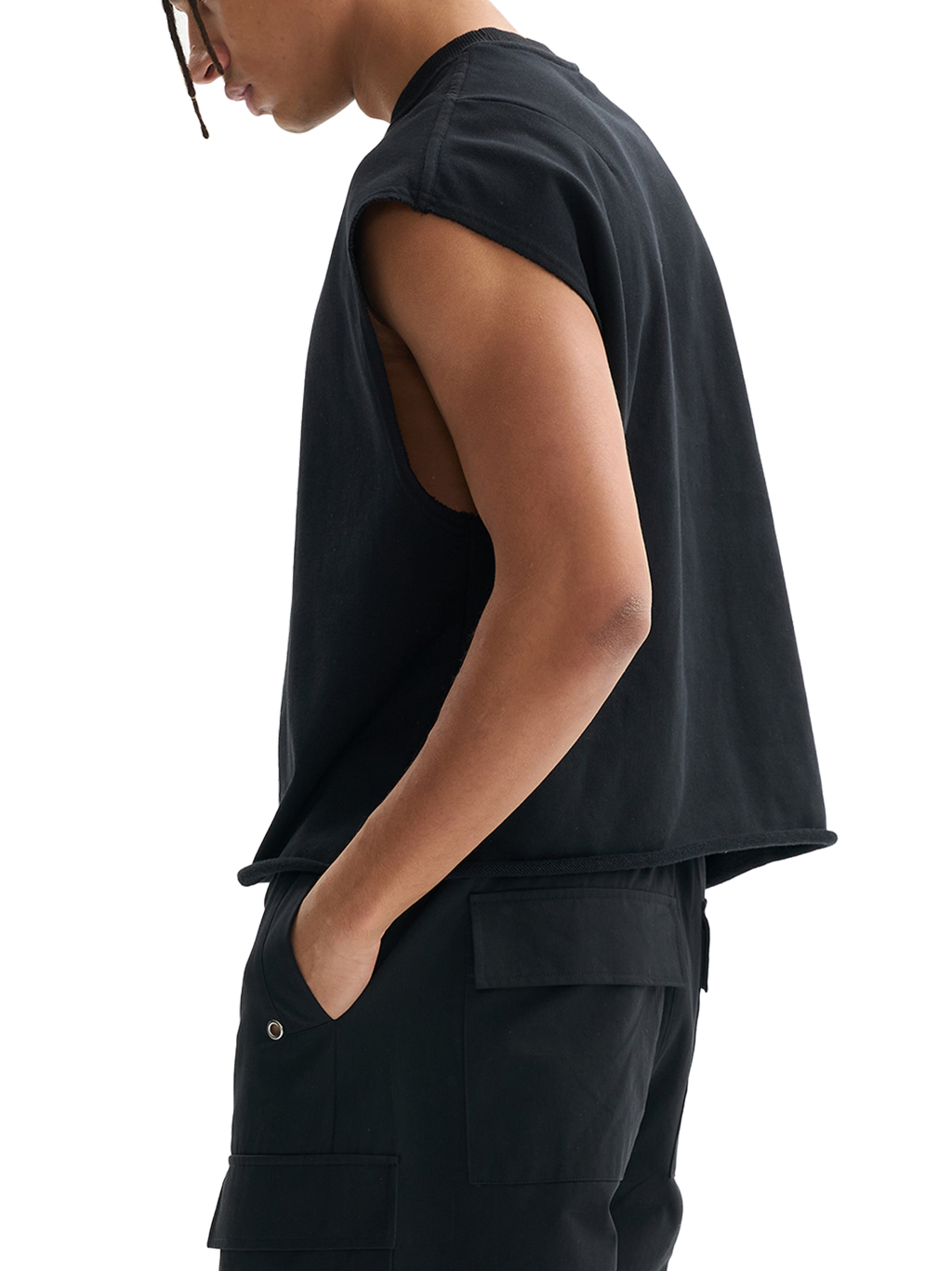 French Terry Boxy Tank Top – Essential Streetwear | Tapstitch-4